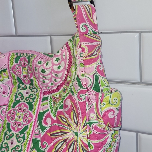 VERA BRADLEY Medium Size Shoulder Bag with Matching Wallet Adjustable Shoulder S - Picture 5 of 7